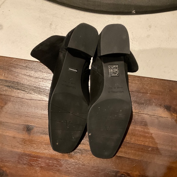 Aquatalia Women’s Block Heel Ankle Boots Black Size 8.5 - Picture 5 of 6